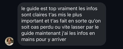 Avis client