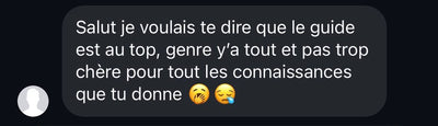 Avis client