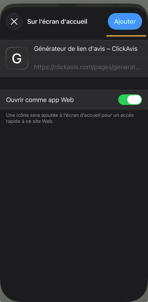 Étape 4