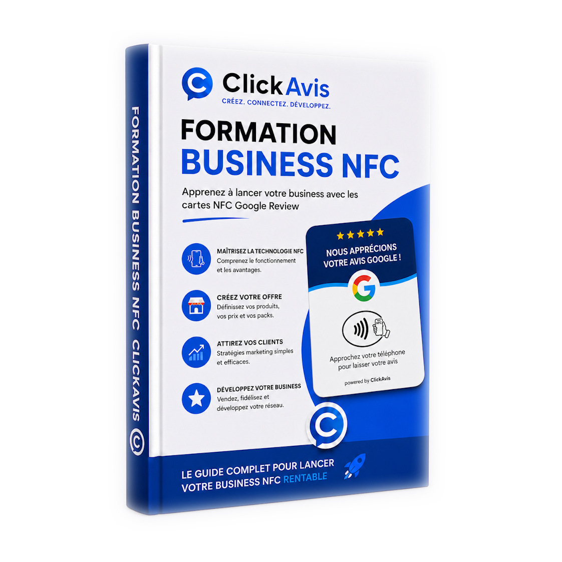 Guide ClickAvis — Lance ton business NFC