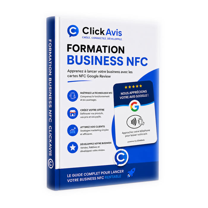 Guide ClickAvis | Lance ton business NFC