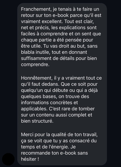 Avis client