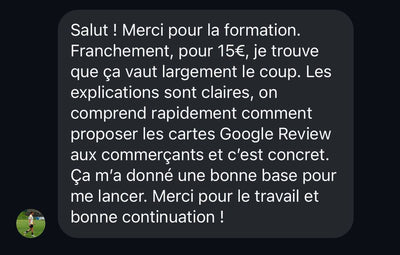 Avis client