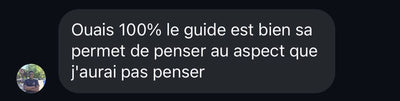 Avis client