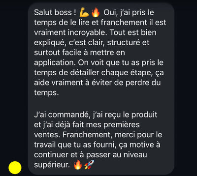 Avis client