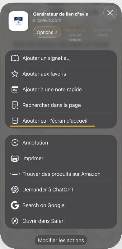 Étape 3