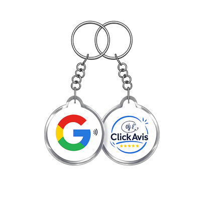 Porte-clé NFC Google Avis